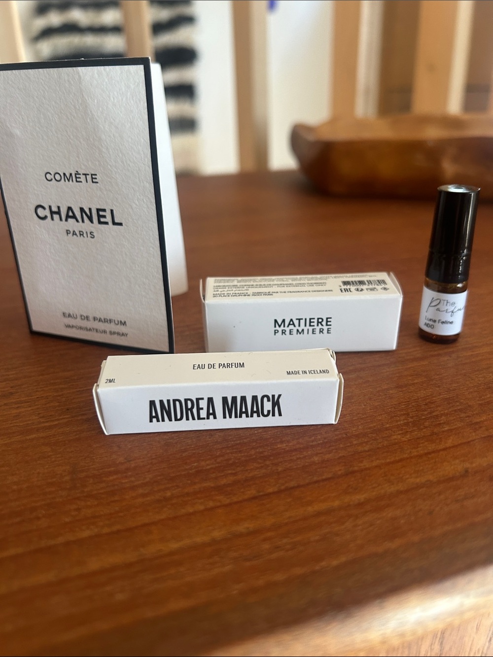Perfume sample lot
